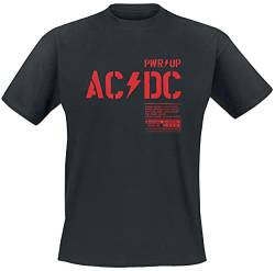 AC/DC PWR UP Männer T-Shirt schwarz 4XL 100% Baumwolle Band-Merch, Bands, Nachhaltigkeit von AC/DC