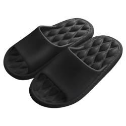 ACEMDE Cozyslides Original Hausschuhe Herren Damen EU 39-48 Unisex rutschfestes Hausschuhe Eva Super weiche rutschfeste Badeschuhe Sommer Pantoletten Badeschlappen offener Zehenbereich von ACMEDE