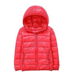 ACMEDE Leichte Daunenjacke Baby Jungen Mädchen Gr.74/80/86/98/104/122/134/146 Daunenmantel Winterjacke mit Kapuze Winter Outdoor Warm Winterjacke Steppweste Winter jacke 9 Monate-8 Jahre von ACMEDE