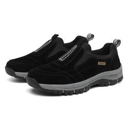 ACosySch Orthopädische Schuhe Herren extra breite Schuhe Slip On Walking Schuhe mit Fußgewölbestütze,leichte Outdoor SchuheLeicht Arbeitsschuhe von ACosySch