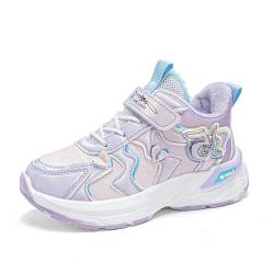 Kinderschuhe Mädchen Turnschuhe, Kinder Prinzessin Schuhe Sneaker Sportschuhe für Mädchen Shoes Gepolsterte Turnschuhe für Mädchen Outdoor Fitness Sneaker von ACosySch