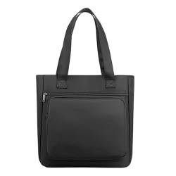 Herren Business Casual Aktentasche Große Kapazität Schulter Sling Bag Messenger Bag for Männer Büro Notebook Laptop Tasche mit Mehreren Fächern Perfekt for Arbeit und Reisen(Black_(20cm(Max Length(30c von AD-BCrbgen