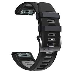 AEHON Offizielles Silikon-Smartwatch-Armband für Garmin Fenix 7 7X 6 6X Pro 5 5X Plus 3 HR Enduro/Tactix 7/D2 Schnellverschluss-Armband, 22mm For D2 Mach 1, Achat von AEHON