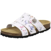 AFS-Schuhe 211306 modische Pantolette für Damen mit Fußbett, bequeme Sandalen aus Leder von AFS-Schuhe