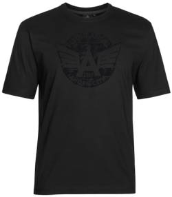 AHORN SPORTSWEAR Übergrößen T-Shirt Flying Angel schwarz Schwarz 7XL von AHORN SPORTSWEAR