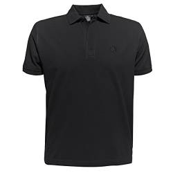 Ahorn Poloshirt Übergröße schwarz, XL Größe:3XL von Ahorn