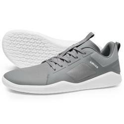 AIRHAS Damen-Barfußschuhe, minimalistische Turnschuhe für Damen, leicht, Cross-Training, Laufschuhe, grau dunkel, 40 EU von AIRHAS