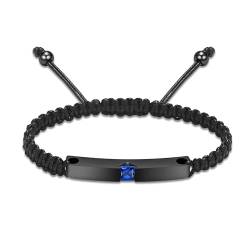 AIWENXI Urnenarmband für Asche, geflochten, verstellbar, für Männer und Frauen, künstliches geflochtenes Urnenarmband für Asche von AIWENXI