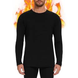 AKKQHH Thermounterwäsche Herren Oberteil Thermo Longsleeve Langarm Thermoshirt Skiunterwäsche Warm Unterwäsche Männer Funktionsunterwäsche Winter von AKKQHH