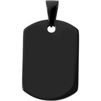 AKZENT Dog Tag Anhänger Akino Gravur Kettenanhänger aus Edelstahl Dog Tag von AKZENT