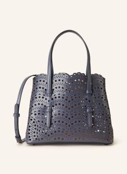 Alaïa Handtasche Mina 25 Mit Pouch blau von ALAÏA