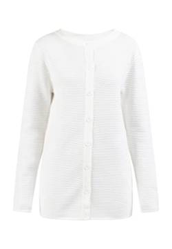 ALARY Women's Strickjacke mit Knöpfen, Wollweiss, Medium/Large von ALARY