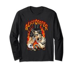 Alice Cooper – Stained Glass Alice Langarmshirt von ALICE COOPER