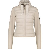 ALIFE AND KICKIN® Hybridjacke "RunaAK A", Stehkragen, Tunnelzug, für Damen, beige, M von ALIFE AND KICKIN