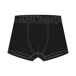 Alpha Industries AI Tape Underwear 2 Pack Unterwäsche für Herren All Black von ALPHA INDUSTRIES