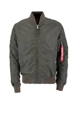 Alpha Industries Herren Jacke Ma-1 TT, Grau (RepGrey 04), Small von ALPHA INDUSTRIES