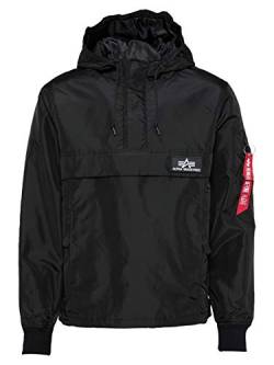 Alpha Industries Herren TT LW Anorak, Black, L von ALPHA INDUSTRIES