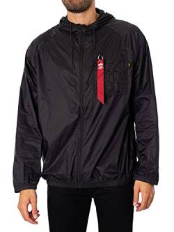 Alpha Industries Superlight Utility Jacket Bomberjacke für Herren Black von ALPHA INDUSTRIES