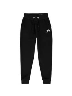 Alpha Industries Unisex Kinder Basic SL Jogginghose für Kids und Teens Trainingshose, Black, 10 von ALPHA INDUSTRIES