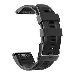 AMSOH Smartwatch, offizielles Armband für Garmin Fenix 7X 5X Plus 6X Pro QuickFit Original Silikonband Tactix Delta/Descent MK2i Armbänder, 26mm D2 MK1 MK2, Achat von AMSOH