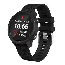 AMSOH Smartwatch-Armband für Garmin Forerunner 245, 245 m, Silikon-Armband für Forerunner Vivoactive3, Vivomove, Zubehör, For Forerunner 245, Achat von AMSOH