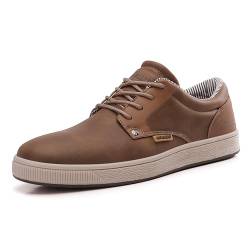 ANALEAF Herren Sneakers Oxfords Schuhe Turnschuhe Schnürhalbschuhe Mode Sneakers von ANALEAF