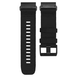 ANZOAT 22 x 26 mm Canvas-Armband für Garmin Epix Gen 2 Smartwatch, Armband Fenix 7X 7 Pro 6X 6Pro 5 5X Plus Enduro 2 Schnellverschluss-Armband, 22 mm, Achat von ANZOAT