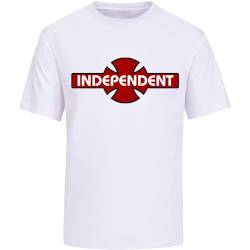 AOLESHI Independent Truck Company O.G.B.C. Skateboard Tee T-Shirt Men's Unisex Tee White 3XL White XL von AOLESHI