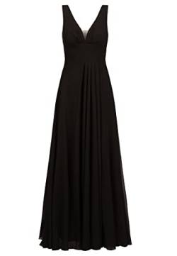 ApartFashion APART Abendkleid aus Chiffon mit Schlitz Links von APART Fashion