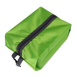 AQQWWER Damen Sporttasche Frauen Männer Schuh Aufbewahrungstasche Große Kapazität Schuh Nylon Reise Staubbeutel Outdoor Kulturbeutel Organizer Tasche (Color : Green) von AQQWWER