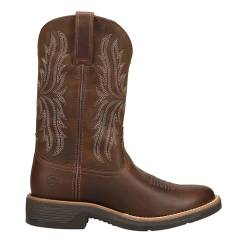 Ariat Men's Ridgeback Round Toe Cowboy Boot Western, Distressed Tan, 11 Wide von ARIAT