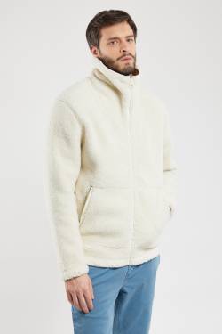 Armor Lux - Sherpa-Fleece mit Reißverschluss - nature - S von ARMOR-LUX