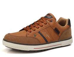 ARRIGO BELLO Sneaker Herren Freizeitschuh Schuhe Berufsschuhe Sportschuhe Outdoor Leichtgewicht Walkingschuhe Sneakers Größe 41-46(C1 Braun, Größe_45) von ARRIGO BELLO