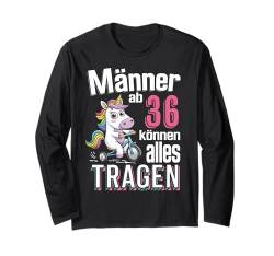 36. Geburtstag Mann Männer Ab 36 Jahre Spruch Witzig Langarmshirt von ARTIPALATI