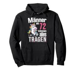 72. Geburtstag Mann Männer Ab 72 Jahre Spruch Witzig Pullover Hoodie von ARTIPALATI