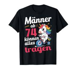 74. Geburtstag Männer Ab 74 Jahre Mann T-Shirt von ARTIPALATI