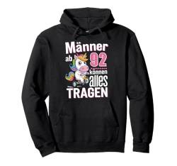 92 Jahre Mann Geburtstag Spruch Lustig 92. Pullover Hoodie von ARTIPALATI