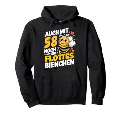 Auch mit 58 noch ein flottes Bienchen 58. Geburtstag Pullover Hoodie von ARTIPALATI