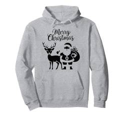 Weihnachten Winter Weihnachtsmann Renntier Merry Christmas Pullover Hoodie von ARTX / Weihnachtsbekleidung - Weihnachtszubehör