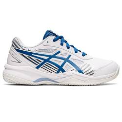 ASICS Gel-Game 8 GS Clay/OC Sneaker, White/Lake Drive, 35 EU von ASICS