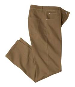 ATLAS FOR MEN - Chino Hose Herren Beige - Khaki Hose für Männer - Anzughose Herren Beige - In großen Größen erhältlich von ATLAS FOR MEN