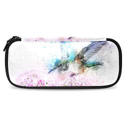 ATOurDealss Federmäppchen mit Vogel und Blumen, Make-up-Pinsel-Tasche für Damen und Mädchen, mehrfarbig07, Einheitsgröße, Federmäppchen von ATOurDealss