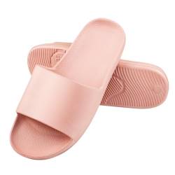 AUFIKR Slide Sandale für Frauen Männer, Dusche Hausschuhe Slide Sandalen Open Toe Badezimmer Strand Indoor House Schuh von AUFIKR