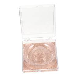 AUTSUPPL 6st Hochtransparente Wimpernbox Wimpern-organizer Verpackungskoffer Für Wimpern Wimpern-reiseetui Wimpernschalen Leer Falsche Wimpern Klarer Behälter Bandspender Golden Plastik von AUTSUPPL