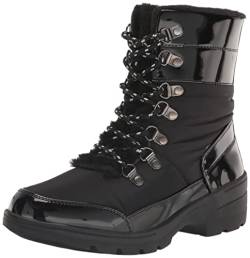 Avenue Damen Plus Size Belinda Cold Weather in Black, Größe 9,5 Mode-Stiefel, Schwarz, 41 EU Weit von AVENUE