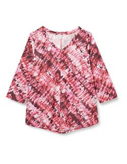 Avenue Damen Übergröße Top PRT Klassisches Hemd, Pink Tribe Batikfärbung, 52-54 Plus von AVENUE