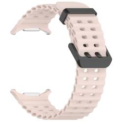 AVZYARDY Ocean Sport Silikonarmband ohne Lücken, gebogenes Endband, verstellbares weiches Ersatzarmband, schweißfestes Sportarmband, Schnellverschluss-Anschluss für Watch 7 Ultra 47 mm, Zu von AVZYARDY