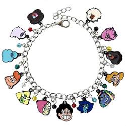 AYJBDGR Anime Cartoon Charm Armband Kollektion Geschenke für Frauen Metall 0, Metall, 0 von AYJBDGR