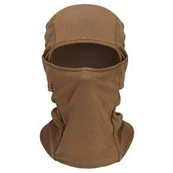 AYPOW Balaclava Gesichtsmaske, weiche atmungsaktive Mehrzweck Winddicht Motorrad Radfahren Balaclava Taktische Kapuze elastische Ski Maske Balaclava Hut Headwear Helm Liner - Universalgröße von AYPOW