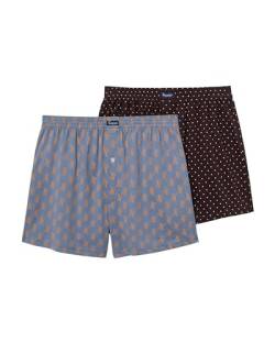 Abanderado Herren Pack Bóxer Punto Esenciales Estampados Boxershorts, bunt, 52 (2er von Abanderado